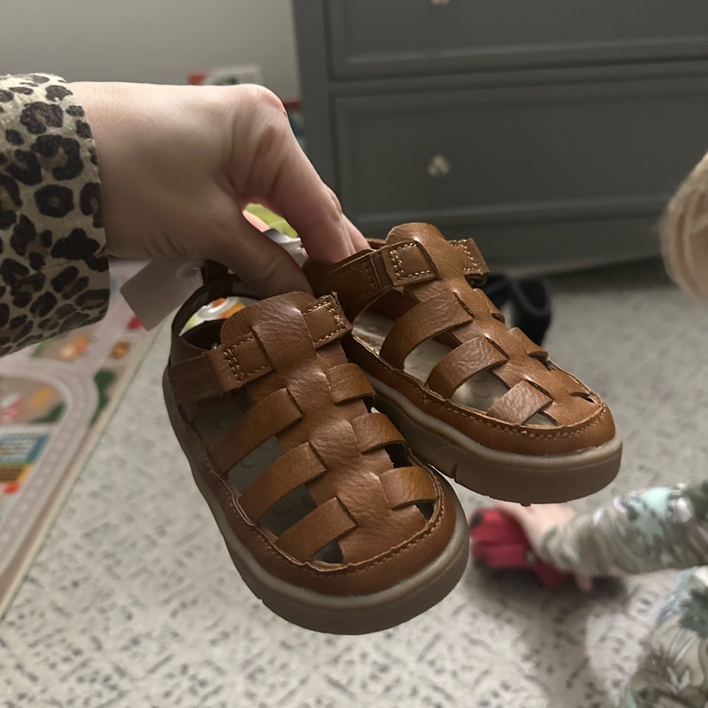 Carter's Tan Kids Sandals